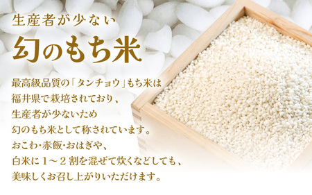 もち米 令和6年産 キューブ米 タンチョウモチ 2合 × 3個 計900g 真空パック 新庄やまびこ米（白米） [m23-a010]