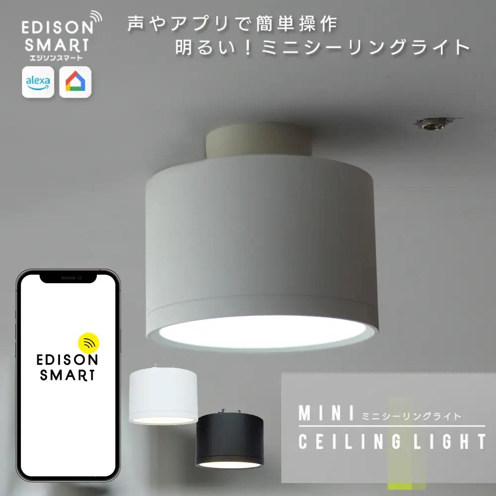 エジソンスマート ミニシーリングライト 引掛けシーリング用 福岡市 ブラック