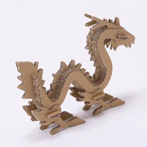 No.217 段ボール製工作キット　干支シリーズ　タツ