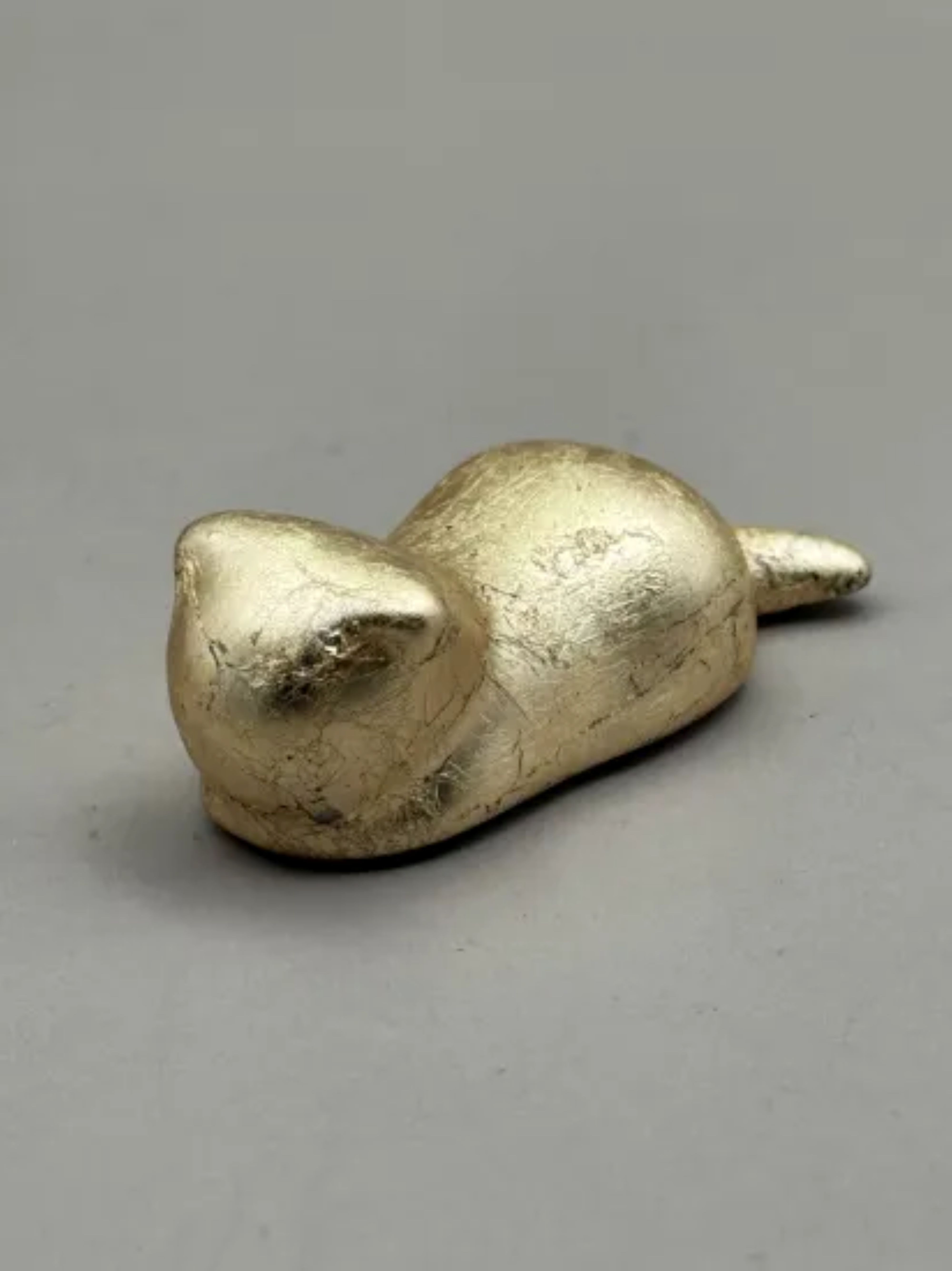 箸置き 猫 箔貼り金［NF235］ 303446_CU90089VC03