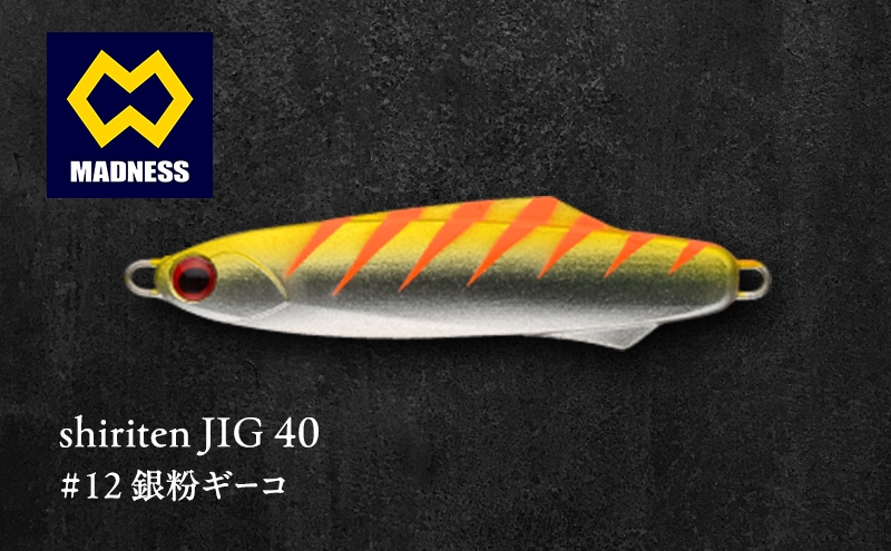 
            shiriten JIG 40 #12 銀粉ギーコ
          
