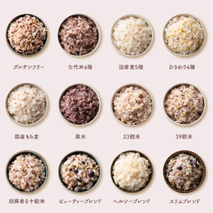 雑穀米お楽しみセット (2合炊飯用30g×24袋)(12種入×2セット)