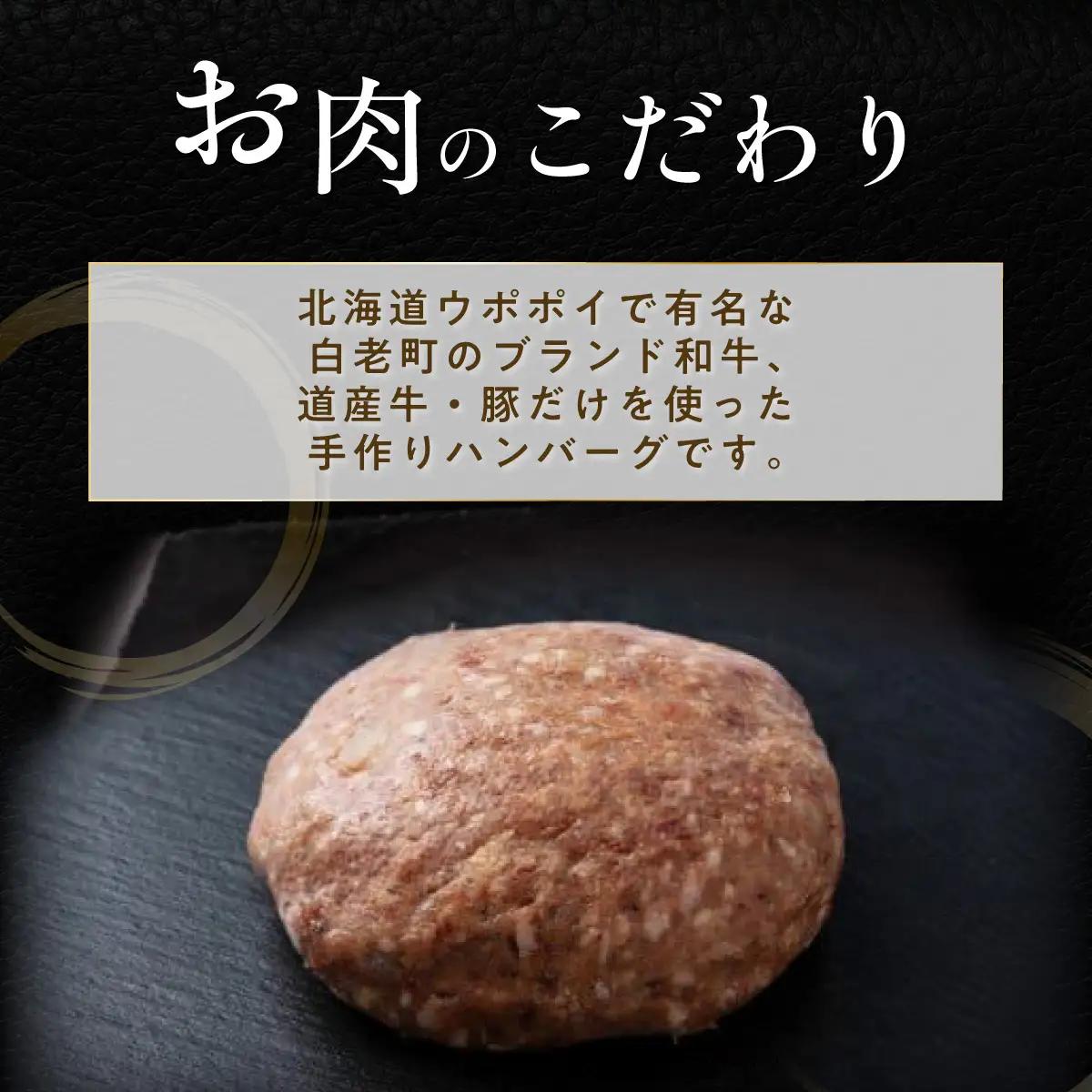 【6ヶ月定期便】北海道 道産和牛ブルーチーズハンバーグ（200g）10個入り MROA195