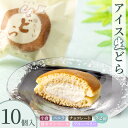 【ふるさと納税】アイス生どら　10個セット ※離島への配送不可 ※2024年5月下旬～9月中旬頃発送予定