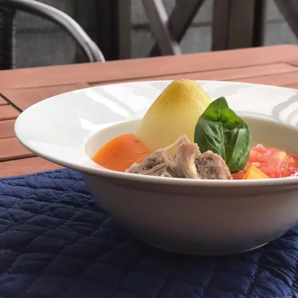 【有田焼】おしゃれなパスタプレート2点 ゼフィール / 食器 有田焼 / 佐賀県 / 株式会社まるぶん [41APCD099]