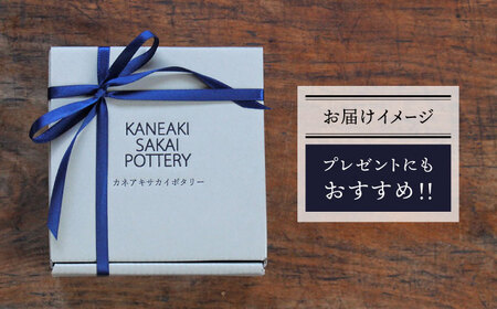【美濃焼】flat Lmug （コバルト）【KANEAKI SAKAI POTTERY】【TOKI MINOYAKI返礼品】 食器 マグカップ マグ スープマグ スープカップ ティーカップ コーヒーカ