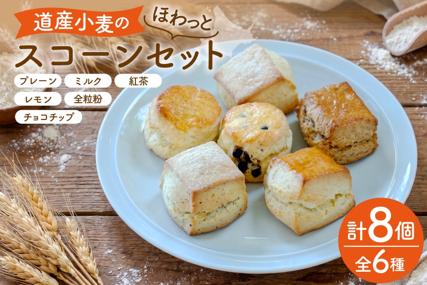 
                  菓子 道産小麦のほわっとmederu スコーン 6種 セット 冷凍 [mederu 北海道 砂川市 12261123] お菓子 焼き菓子 洋菓子 焼菓子 スイーツ おやつ デザート
                