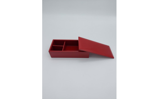 スリム弁当箱【丸利漆工所】[C3-57004]
