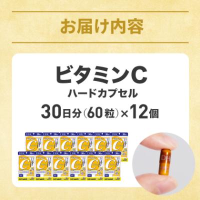 ふるさと納税 掛川市 DHC ビタミンC(ハードカプセル)30日分 12個セット(360日分)サプリメント |  | 02