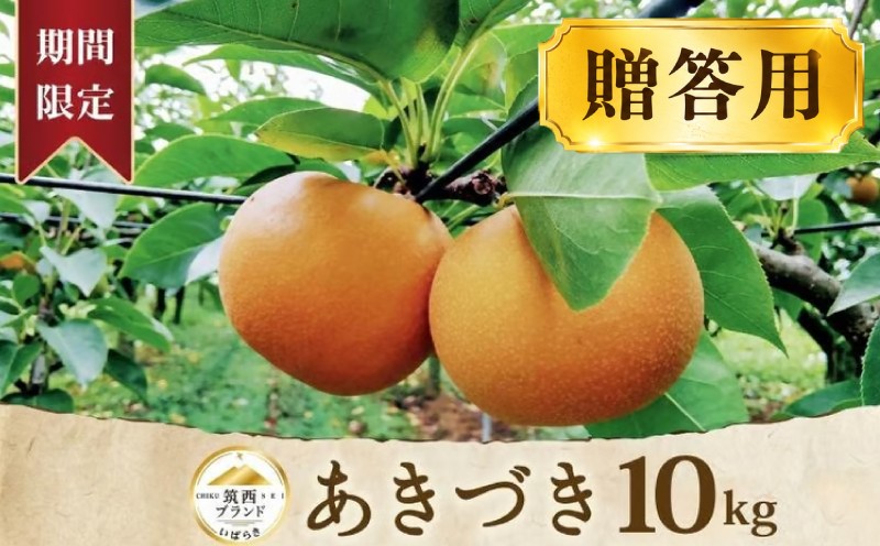 
                  梨 あきづき 10kg （16～28玉） 1箱 なし ナシ 10キロ 秀品 贈答用 あきづき梨 秋月 旬の梨 ブランド 和梨 赤梨 果実  甘み ジューシー 品種 果肉 果汁 たっぷり ずっしり 果物 くだもの デザート フルーツ fruit nasi 先行予約 人気 おすすめ 特産品 茨城県産 JA 北つくば 関東 茨城 筑西
                