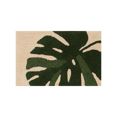 ふるさと納税 小野市 M+home モンステラ インテリアマット 45×70cm