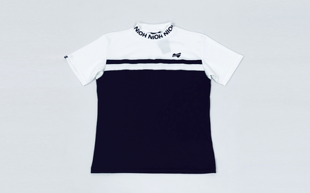 【2025年春新発売】マイクロタフレッチ レディース ロゴカラーモックネックシャツ/ホワイト/LLサイズ ゴルフウェア ゴルフ ロゴカラー モックネック 白 おしゃれ コーデ【124040】