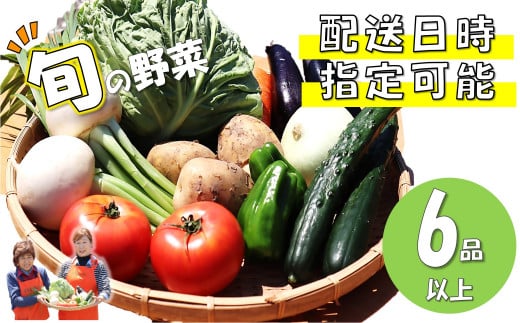 
くろいわ産直のお母さんおすすめ！ 旬の野菜セットA 《6品以上》
