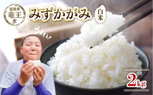 【新米 先行予約】 令和8年産米 数量限定 みずかがみ 白米 2kg 米 滋賀県 竜王町 国産 農家直送 特別栽培米 ミズカガミ  2026年産 国産 農家直送 環境こだわり お米 こめ おこめ 産地直送 送料無料 滋賀県 竜王町 ふるさと納税
