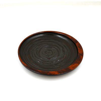 ふるさと納税 三木町 【香川漆器】三日月皿　象谷塗　5寸(15cm)