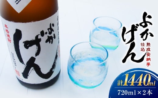 1919 熟成安納芋仕込 焼酎「よかげん」720ml 2本セット　KN080-002