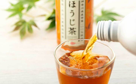 足柄茶リシール缶ほうじ茶465g×24本入【お茶 足柄茶 神奈川県 南足柄市】