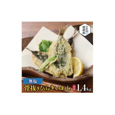 ふるさと納税 境港市 境港産 無塩いわしひらき 計1.4kg(10尾×4P)