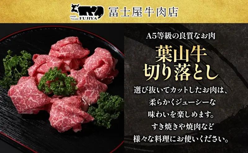 葉山牛特上黒毛和牛切り落としA5葉山牛【1kg】
