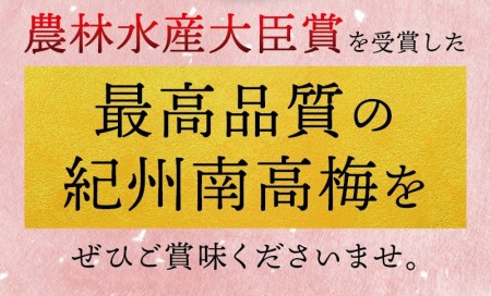 【ご家庭用】最高級紀州南高梅大粒梅干 食べ比べセット 1.4kg（700g×2種）（はちみつ味・しそ味）【inm800-1】