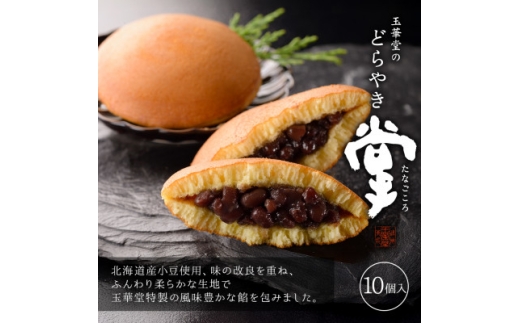 どら焼き 掌(たなごころ) 10個入【1649301】
