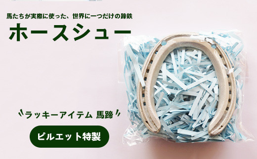 
            ラッキーアイテム ピルエット特製 ホースシュー
          