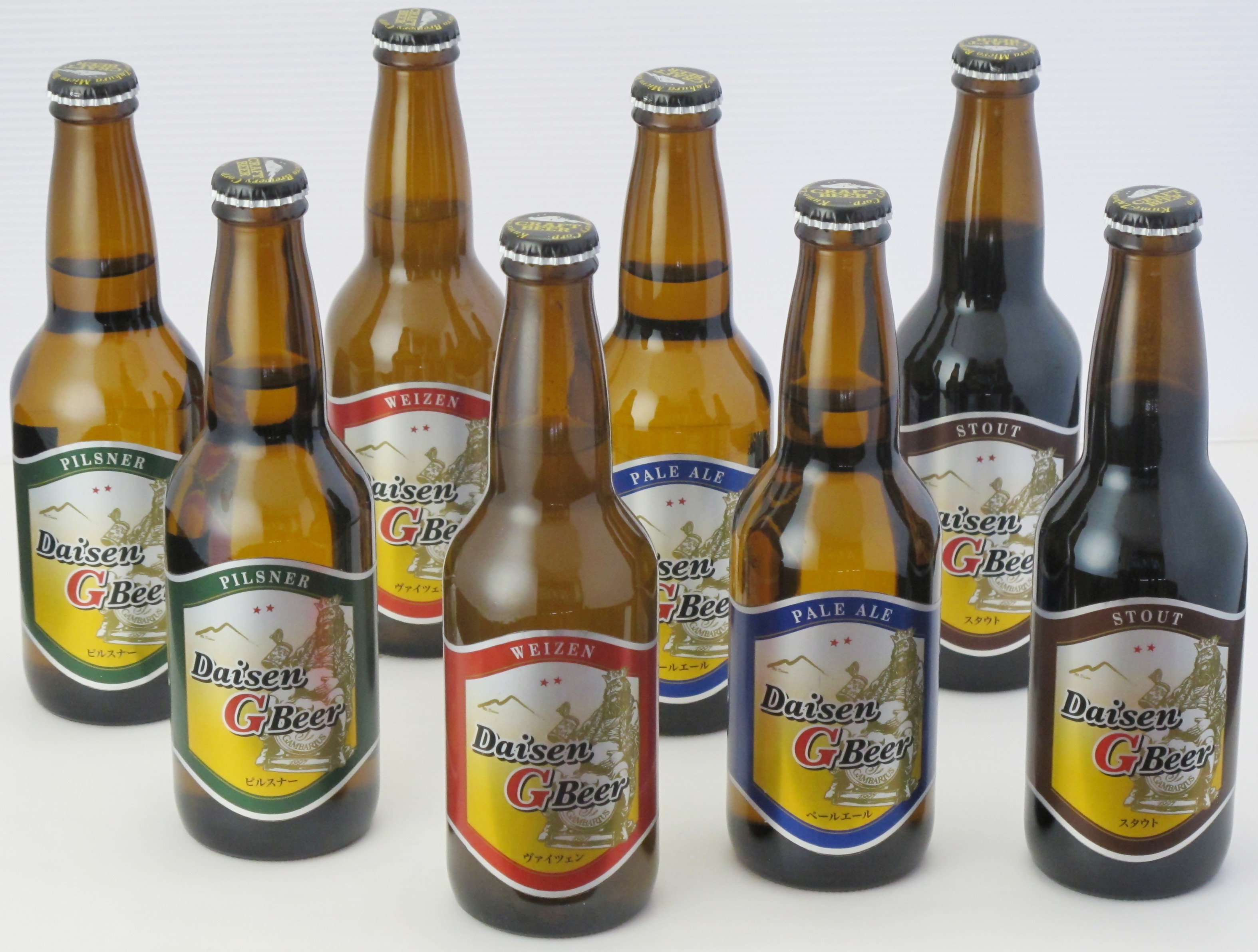 
                  大山Ｇビール飲み比べ８本セット　　ＧＢ−８　
                