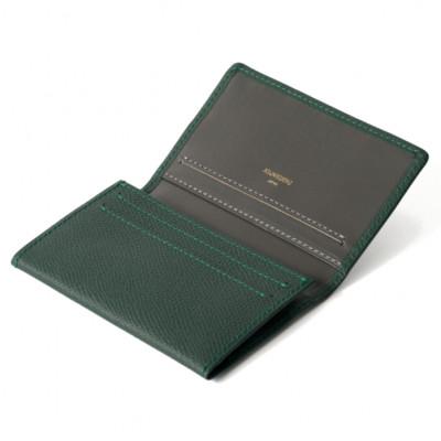ふるさと納税 葛飾区 ASUMEDERU ハンドメイド ドイツ製牛革 カード名刺入れ グリーン |  | 01