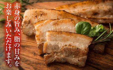 放牧豚 ベーコンブロック 計720g（180g×4）《厚真町》　【ファーマーズファクトリー株式会社】[AXBA113]