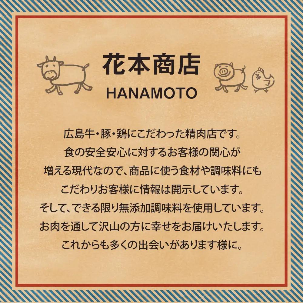 【数量限定】贅沢 広島牛100％手ごねハンバーグ5個 （個包装・冷凍）ku217-001-r
