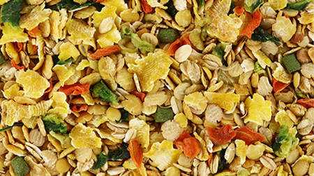 ハーティー もぐもぐベジグレ 260g × 3袋 小動物用フード ペットフード 野菜 豆 穀物 おやつ 保存料・着色料無添加 砂糖不使用 乳酸菌（フェカリス菌）配合 [BU030sa]