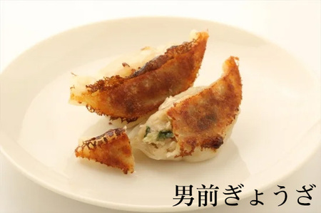 生餃子専門店「新家」の生餃子60個と男前ぎょうざ30個のセット