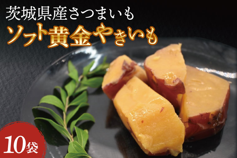ソフト黄金 やきいも 1200g (120g×10) 1.2kg やきいも さつまいも 薩摩芋 サツマイモ シルクスイート 時短調理 簡単調理 時短 防災食 備蓄品