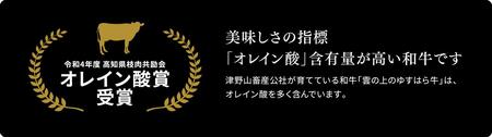 四国カルスト高原で育ったゆすはら牛 ローストビーフ用 500g　牛肉 和牛 黒毛 モモ肉 もも肉 オレイン酸 高知県産