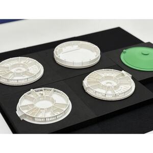 【全国にわずか5つ!】登録有形文化財「朝日小学校円形校舎」3Dプリント模型【1714448】