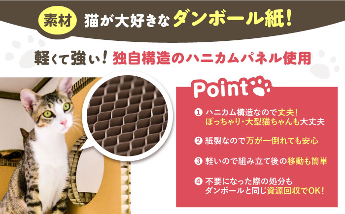 にゃんぐるポケット / キャットハウス 猫 インテリア ペット / 恵那市 / 東濃コアー [AUEZ002]