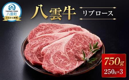 八雲牛 リブロース 750g (250g×3パック)  ｜ リブロース リブロース リブロース リブロース リブロース  