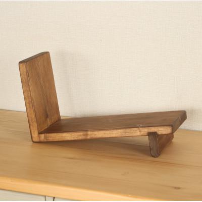 ふるさと納税 美幌町 ブックスタンド　アンティークブラウン【申込後に製作いたします】 |  | 01