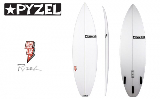 サーフィン PYZEL SURFBOARDS HIGHLINE ROUND TAIL FCS2 サーフボード ショートボード パイゼル スポーツ用品 アクティビティ マリンスポーツ スポーツ 食べ物以