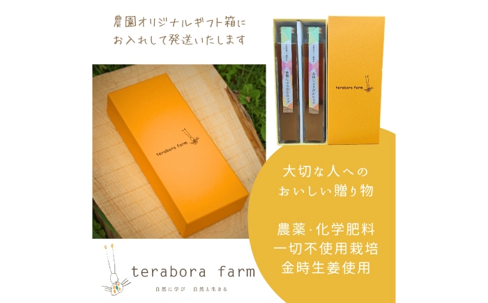 こだわり金時しょうがシロップ 200ml×2本 ギフトセット
