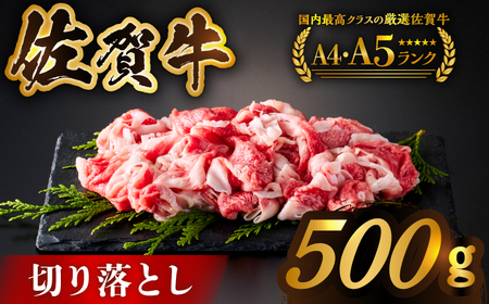 【様々な料理に使いやすい】佐賀牛切り落とし 500ｇ【がばいフーズ】[HCS022]黒毛和牛 牛肉 肉 カレー 牛丼 炒め物