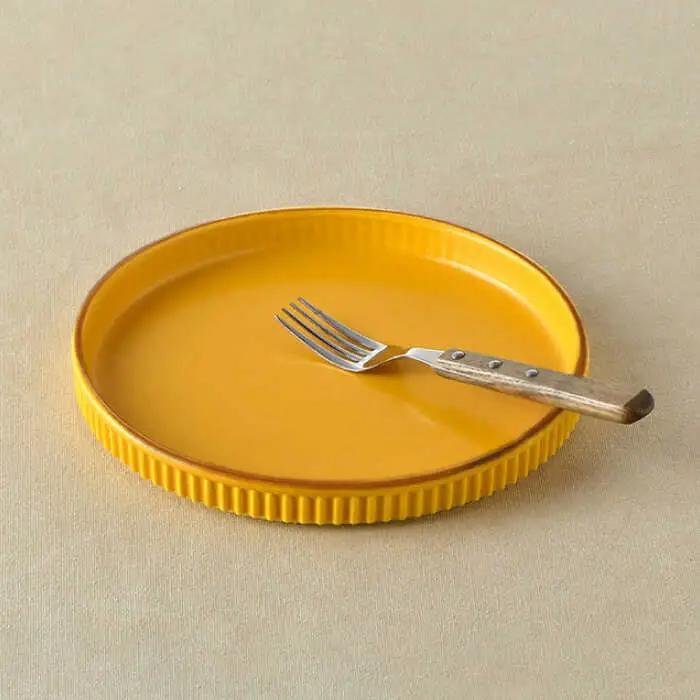 【波佐見焼】ギアシリーズ プレート 小（17.5cm） パステルカラー 4枚セット 食器 皿 【大新窯】 [DC98]  波佐見焼