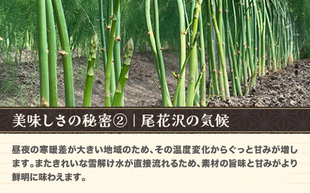 銀山アスパラガス 2Lサイズ(極太) 1kg 5月中旬~発送 令和7年産 2025年産 山形県産 尾花沢市産（アスパラ アスパラガス 銀山アスパラ グリーンアスパラガス 野菜 農家直送 山形県 山形 