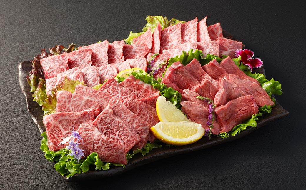 
                  くまもとあか牛焼肉セット3種類900g（カルビ450g・モモ200g・肩ロース250g） あか牛 牛肉 お肉 肉 ブランド牛 カルビ モモ 肩ロース 焼き肉 焼肉 BBQ バーベキュー 食べ比べ お取り寄せ 冷凍 熊本県 湯前町
                
