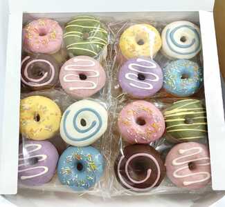 ミニドーナツ32個セット | スイーツ お菓子 ドーナツ プチサイズ バター不使用 保存料無添加 ギフトボックス ギフト 東京都