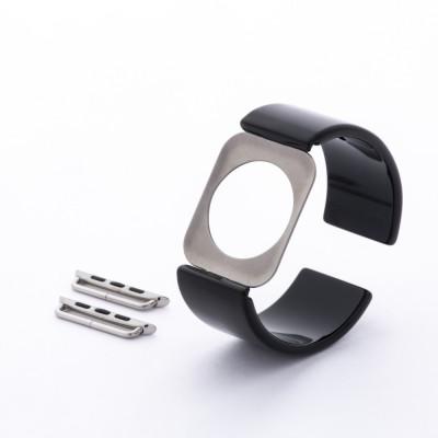 ふるさと納税 鯖江市 エアバングル/ピアノブラック シリーズ10 42mm サイズ 02 |  | 01