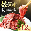 【ふるさと納税】佐賀牛 切り落とし 計 1.2kg （150g×8パック）吉野ヶ里町/一ノ瀬畜産 [FDC009]