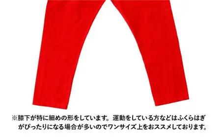 MONPE 無地 ベーシック レッド＜Lサイズ＞　034-012-RE-L