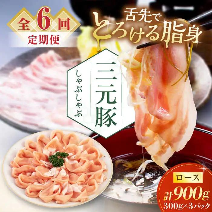 【全6回定期便】 しゃぶしゃぶ セット 900g しゃぶしゃぶ 定期便 AJAP084