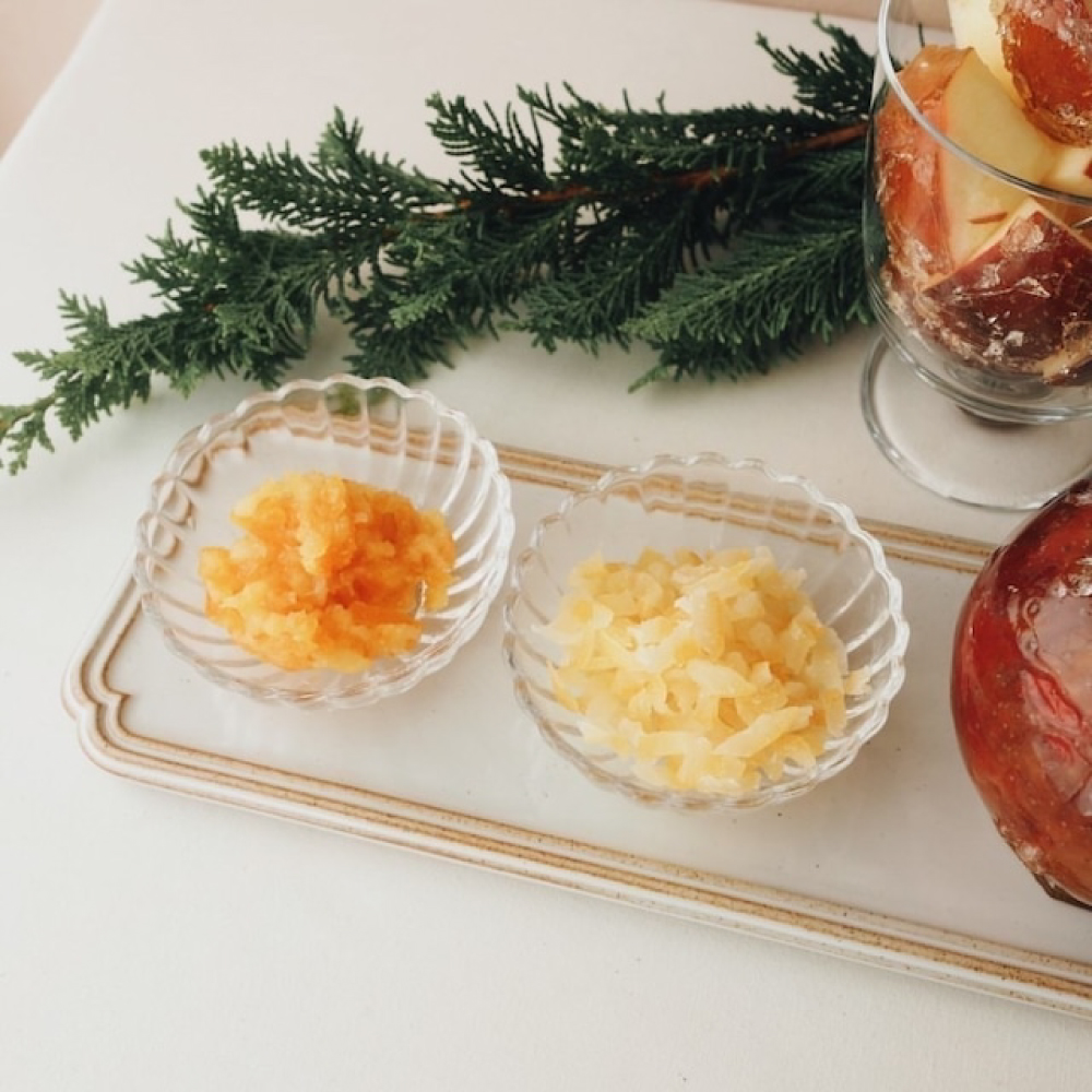 幸田町から贈る 行列のできる信州りんごの専門店のりんご飴『ぽっぷる』 ( 3個 ) & DIPフルーツ ( 2種類×各1個 ) セット りんご飴 味変_イメージ3